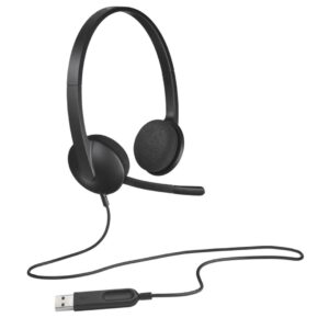 Logitech H340 USB Computer Headset - BLACK - EMEAi-914
